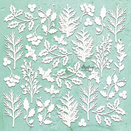 MINTAY BY KAROLA CHIPBOARD LEAVES - MT-CHIP2-D56