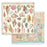 STAMPERIA 12X12 PAPER DOUBLE FACE- BLUE DREAM SHELLS - SBB912