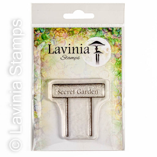 LAVINIA STAMPS SECRET GARDEN SIGN - LAV746