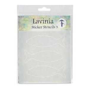 LAVINIA STAMPS STICKER STENCIL 03 - LAVSS03