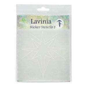 LAVINIA STAMPS STICKER STENCIL 02 - LAVSS02