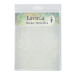 LAVINIA STAMPS STICKER STENCIL 04 - LAVSS04