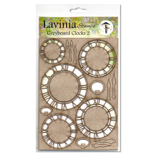 LAVINIA GREYBOARD CLOCKS 2 - LSGB003