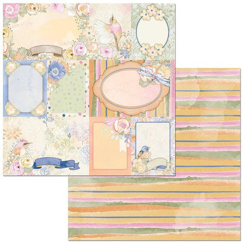 BOBUNNY 12 X 12 PAPER HARMONY COLLECTION DRAGONFLIES - BB7310457
