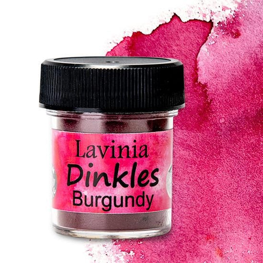 LAVINIA STAMPS DINKLES INK POWDER BURGUNDY - DKL05