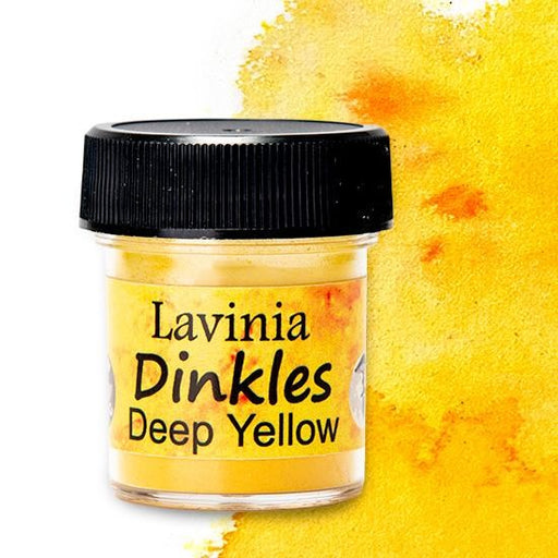 LAVINIA STAMPS DINKLES INK POWDER DEEP YELLOW - DKL07