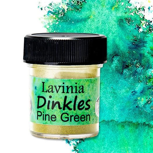 LAVINIA STAMPS DINKLES INK POWDER PINE GREEN - DKL12
