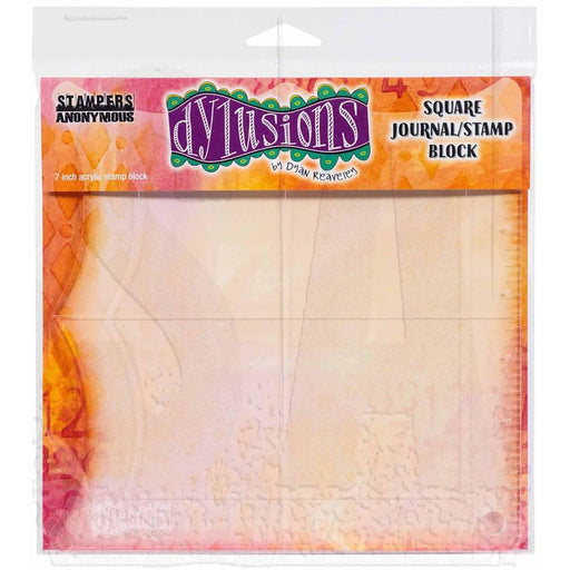 STAMPERS ANONYMOUS DYAN REAVELEY DLYUSION SQUARE STAMP BLOCK - DYSSB