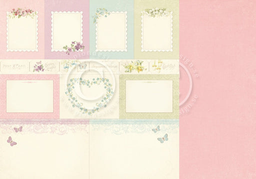 PION 12X12 EASTER GREETINGS MEMORY NOTES - PD7017F
