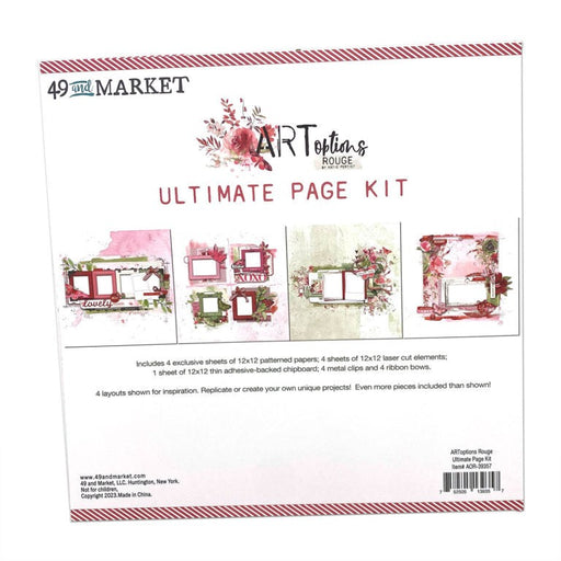 49 AND MARKET 12X12 PAPER PACK ARTOPTIONS COLL ULTIMATE PAGE - AOR-39357