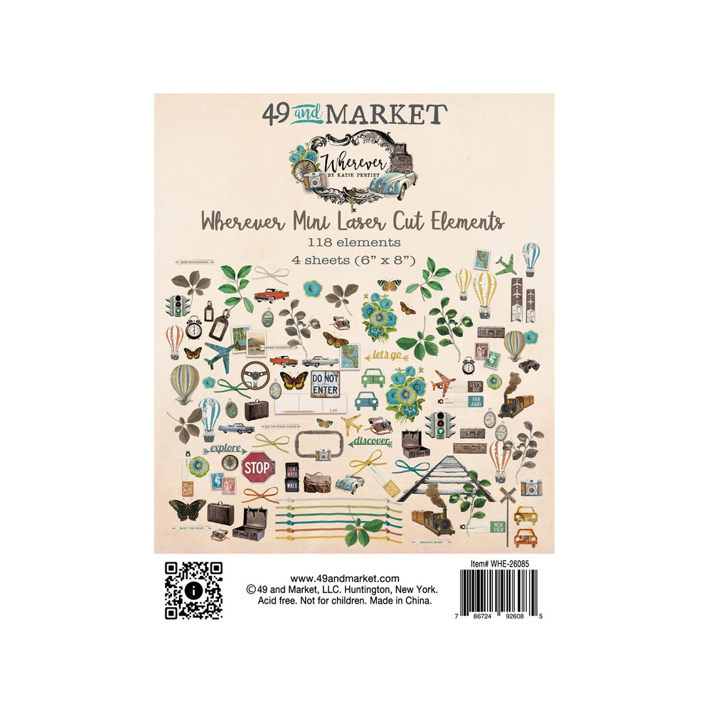 49 AND MARKET WHE-REVER COLLECTION MINI CUT OUTS - WHE-26085