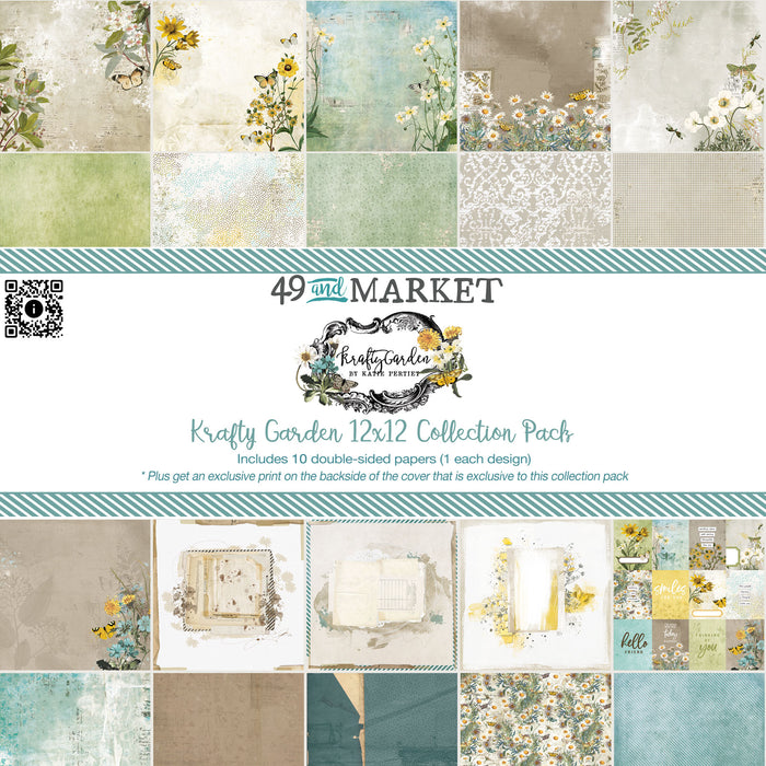 49 AND MARKET KRAFTY GARDEN 12X12 PACK-COLLECTION- KG-26375