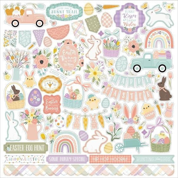 ECHO PARK COLLECTION -EASTER TIME 12 X 12 STICKERS - IET300014