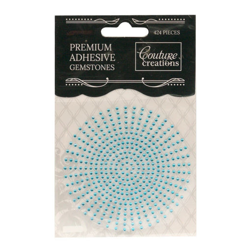 COUTURE CREATIONS 2MM RHINESTONES POWDER BLUE - CO724152