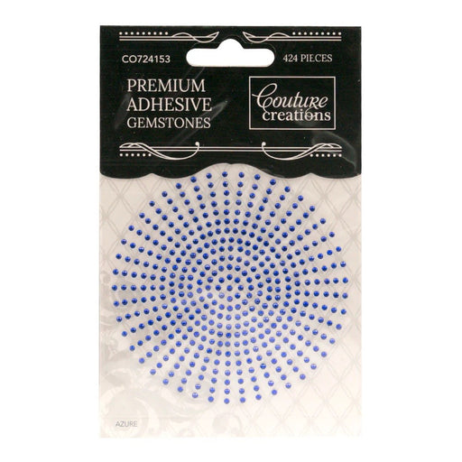 COUTURE CREATIONS 2MM RHINESTONES AZURE - CO724153