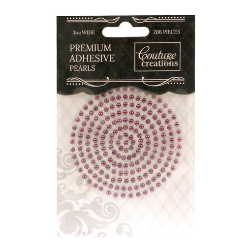 COUTURE CREATIONS 3MM PEARLS PERFECT PLUM - CO724637