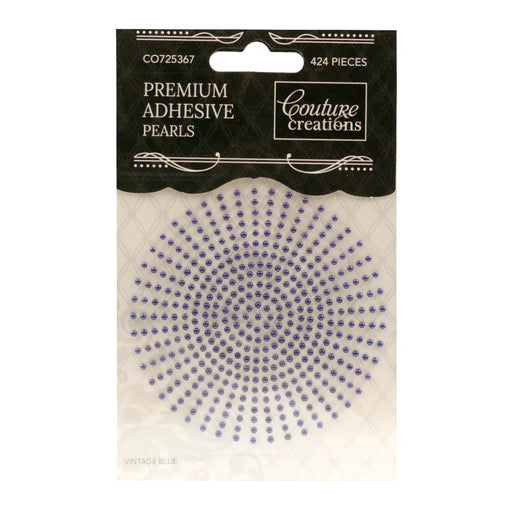 COUTURE CREATIONS 2MM PEARLS VINTAGE BLUE - CO725367