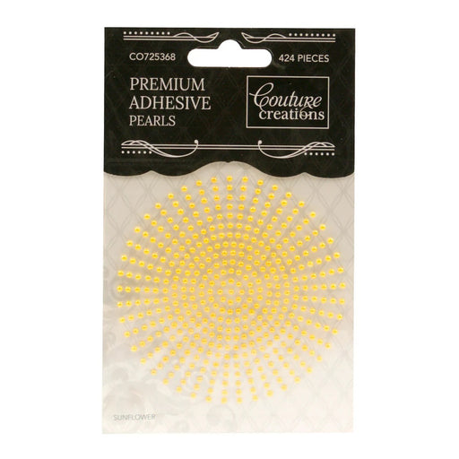 COUTURE CREATIONS 2MM PEARLS SUNFLOWER- CO725369