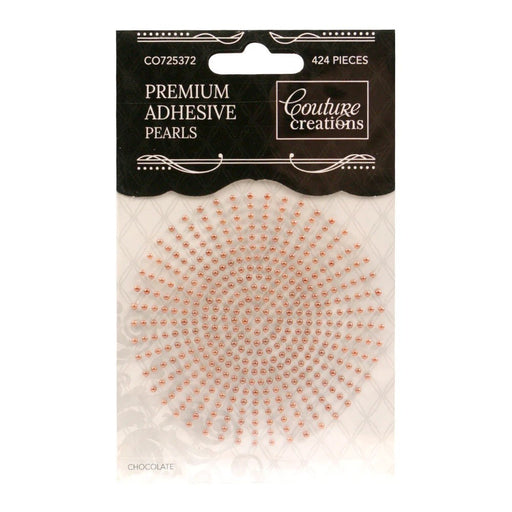 COUTURE CREATIONS 2MM PEARLS CHOCOLATE - CO725372