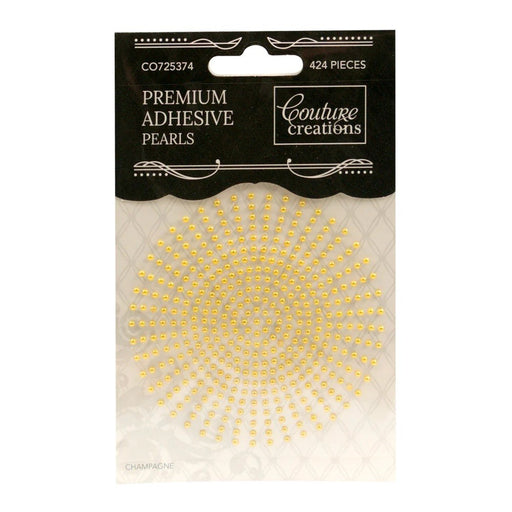 COUTURE CREATIONS 2MM PEARLS CHAMPAGNE - CO725374