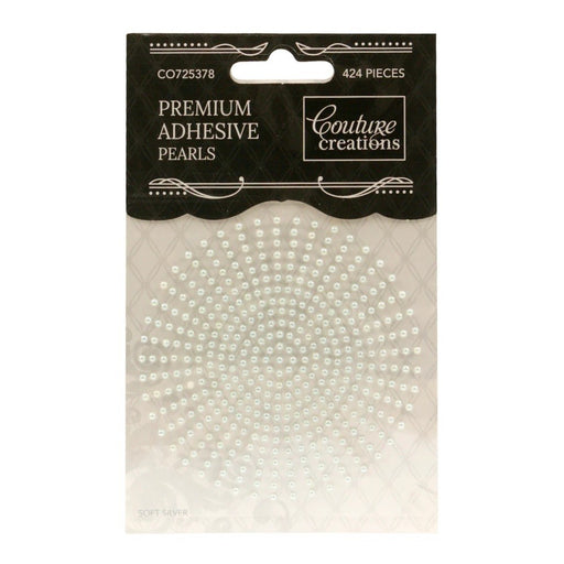 COUTURE CREATIONS 2MM PEARLS SOFT SILVER - CO725378