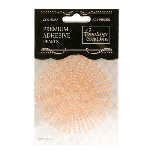 COUTURE CREATIONS 2MM PEARLS SOFT PEACH- CO725383