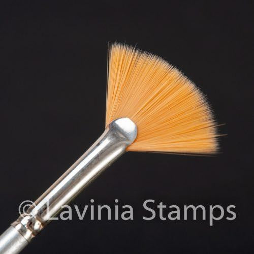 LAVINIA STAMPS SYNTHETIC FAN BRUSH - LSB040