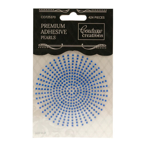 COUTURE CREATIONS 2MM PEARLS DEEP BLUE - CO725370