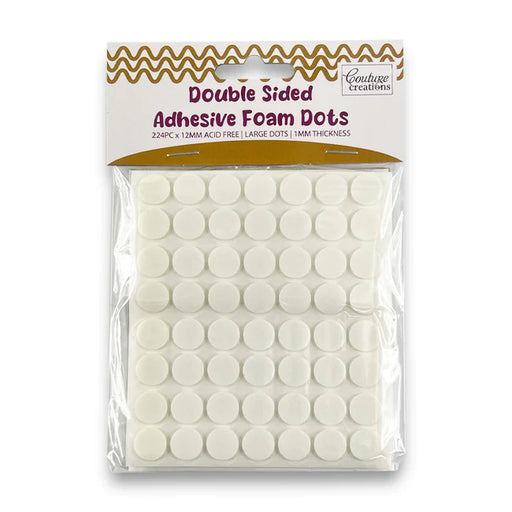 ADHESIVE DOTS THICK DOUBLE SIDED 12MM CIRCLES LARGE DOTS - CO728912