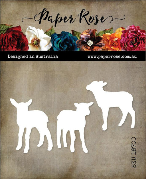 PAPER ROSE DIE LAMB LARGE - 18700