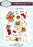 CREATIVE EXPRESSIONS CHRISTMAS RIBBONS 6 IN X 8 IN CLEAR STA - CEC859