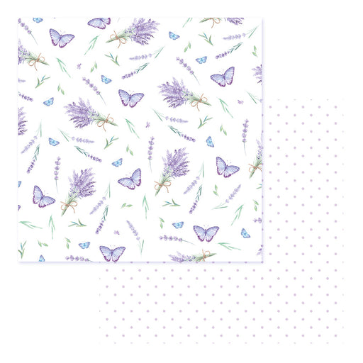 COUTURE CREATIONS LAVENDER LOVE 12 X 12 PAPER 01 - CO728740