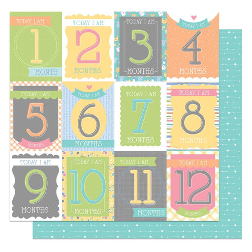 PHOTOPLAY PAPER 12 X 12 HUSH LITTLE BABY FIRST YEAR - HLB3207