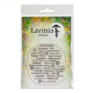 LAVINIA STAMPS STEAMPUNK SCRIPT - LAV782