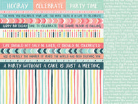 KAISER 12X12 PARTY TIME COLLECTION STEAMERS