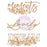 PRIMA CHIPBOARD DIECUTS WORDS TO LIVE BY 2 - P647407