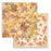 STAMPERIA 12X12 PAPER DOUBLE FACE-WOODLAND LEAVES - SBB960