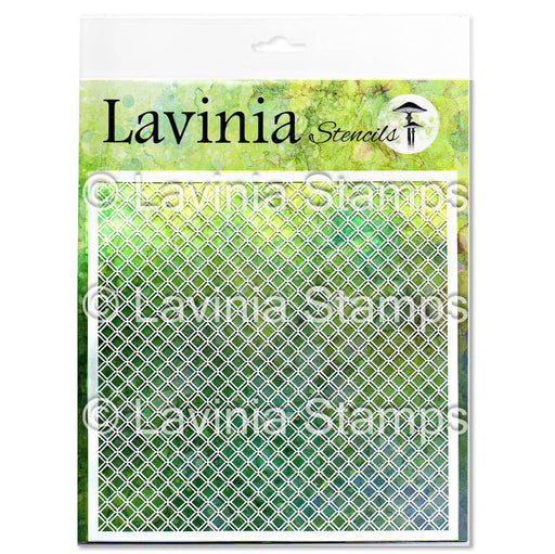 LAVINIA STENCILS 8 X 8 WAFFLE - ST047