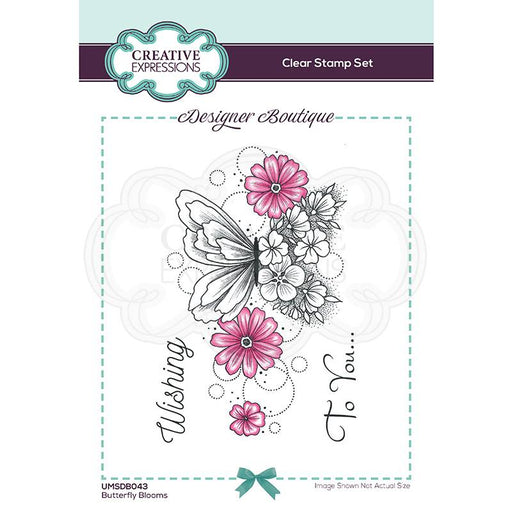 CREATIVE EXPRES DESIGNER BOUTIQUE COLLECTION BUTTERFLY BLOOM - UMSDB043