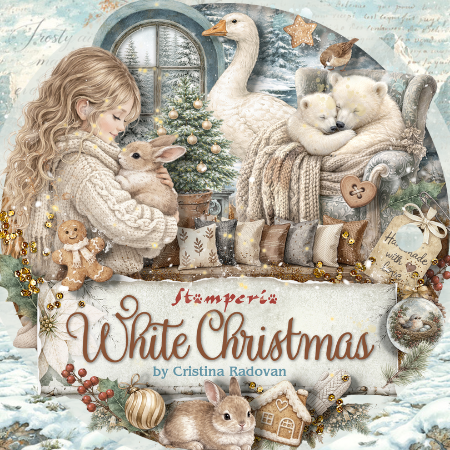 White Christmas Collection by Stamperia