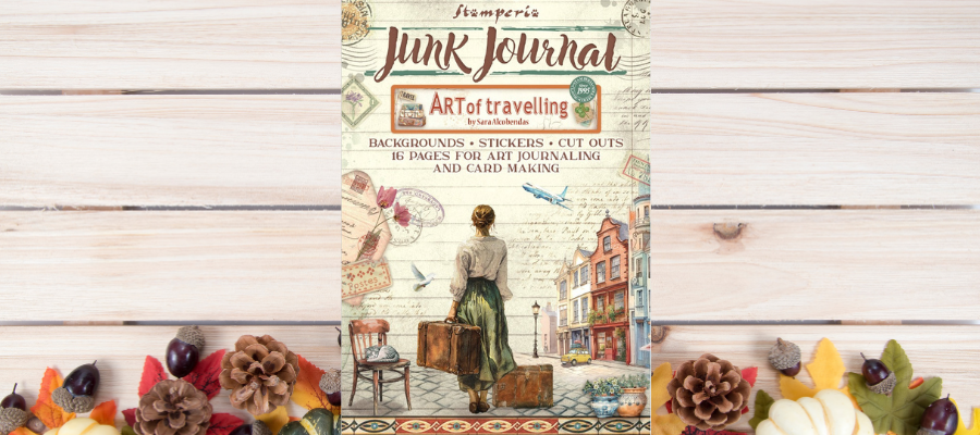Stamperia Art of Travelling Junk Journal Stickers, Cut-Outs and Backgrounds: A Refined Approach to Creative Memory Keeping