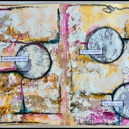 “MIXED MEDIA ART JOURNAL PAGE” With Lynn Good