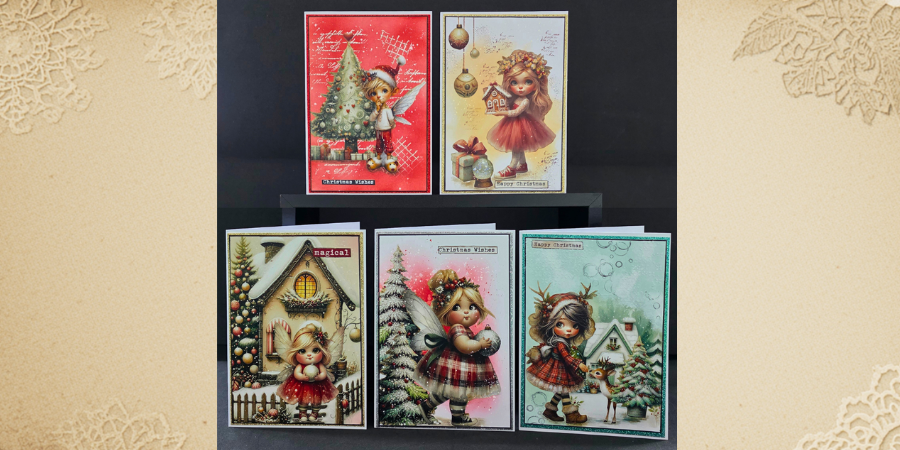 Judy’s Creative Maremi Cards – Christmas Faires Workshop.