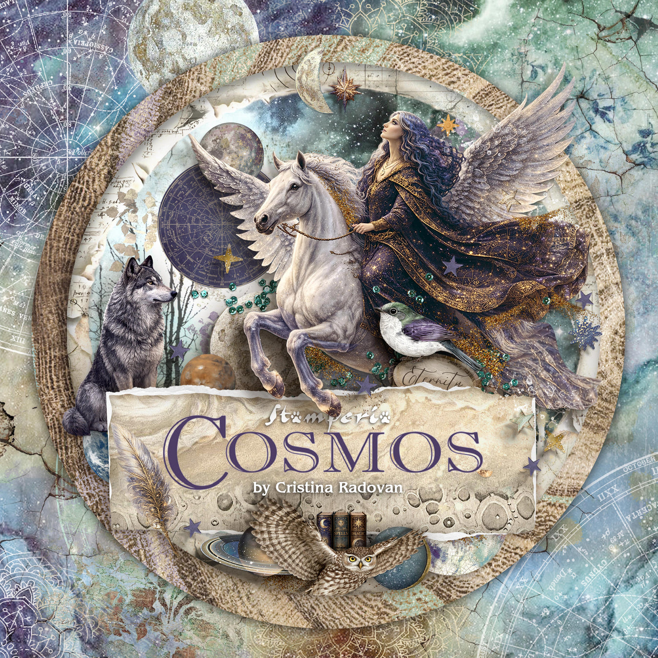 Stamperia > COSMOS