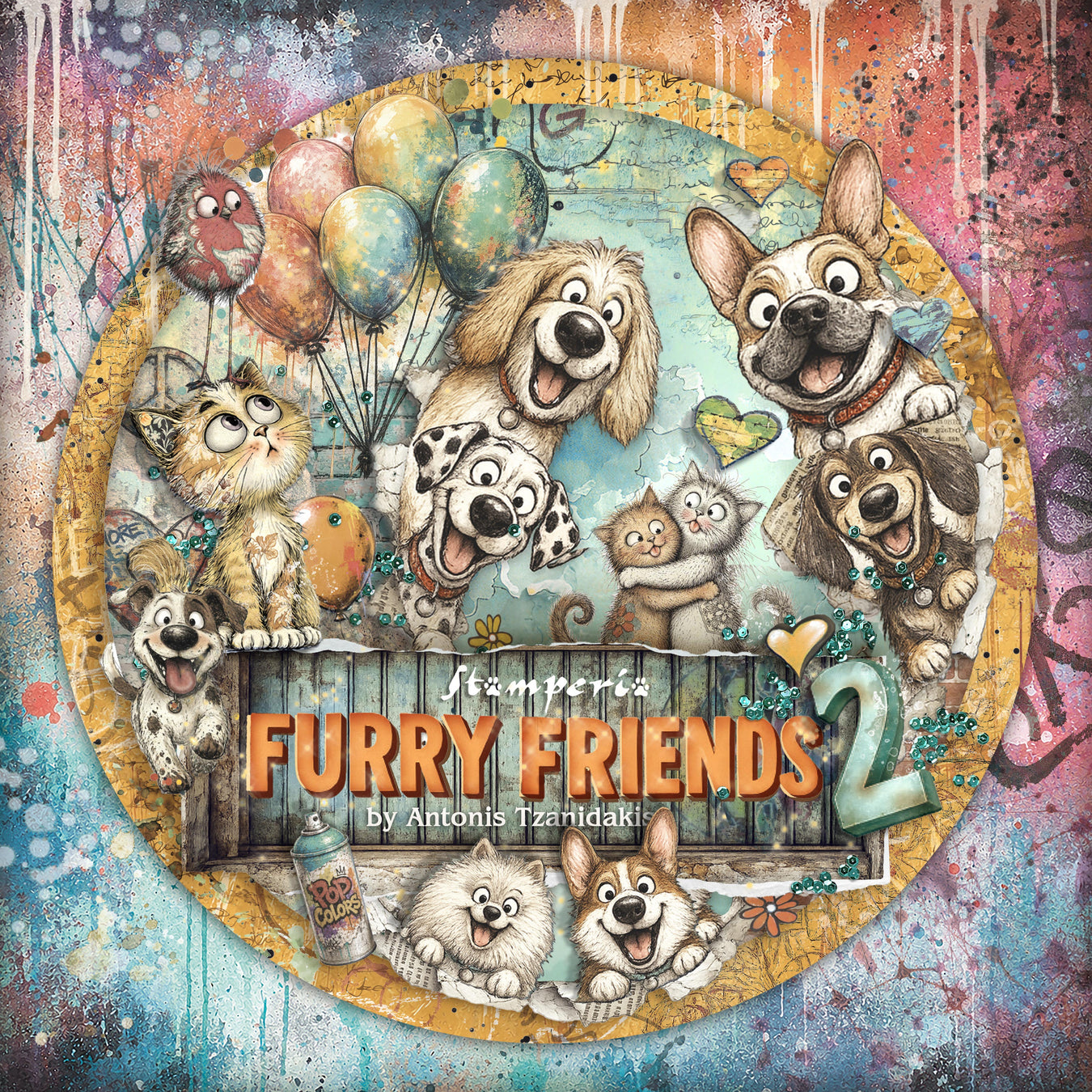 Stamperia > FURRY FRIENDS 2
