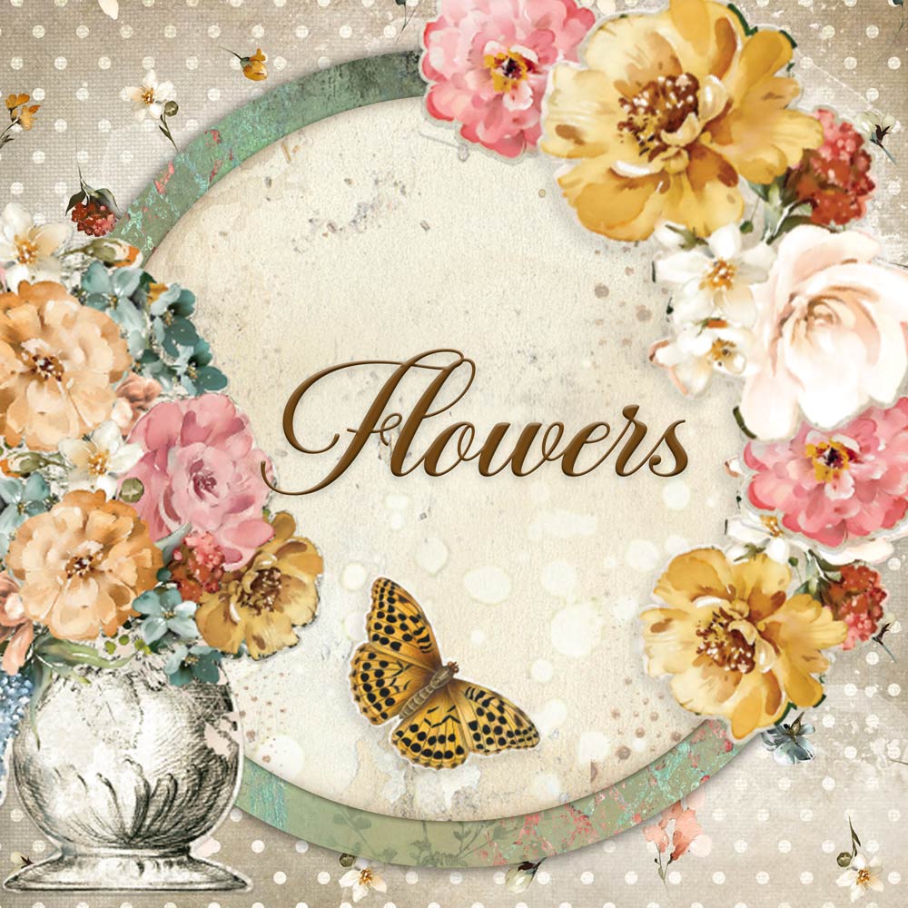 Stamperia > FLOWERS AND POEMS