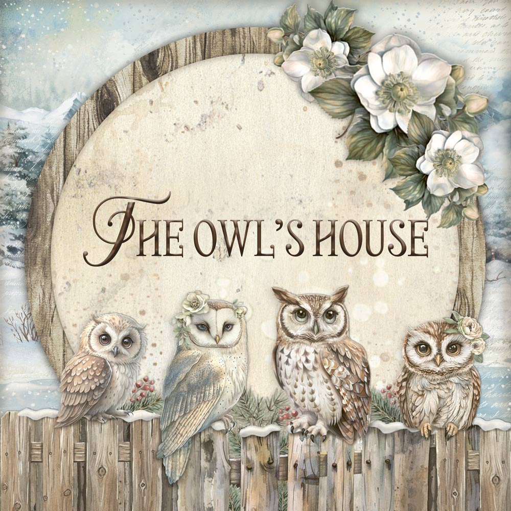 Stamperia > THE OWL'S HOUSE