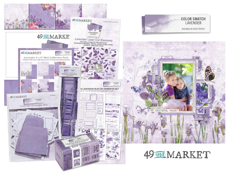 49 And Market > Color Swatch Lavender