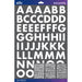 ALPHABET STICKERS WHITE BOLD - 52-90037