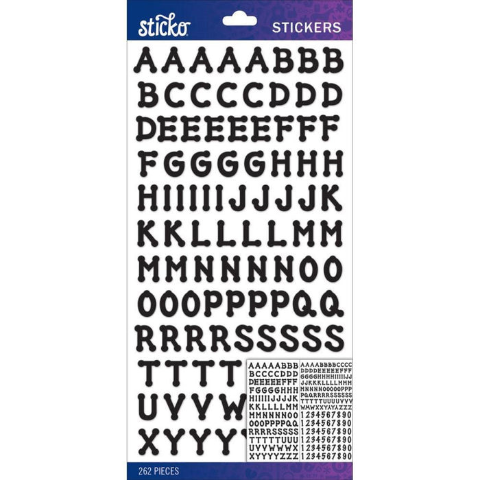 STICKO BLACK DOT SMALL ALPHA - E5290153